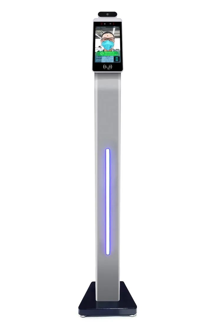 AI arckamera-felismerő hőmérsékleti rendszer IP65